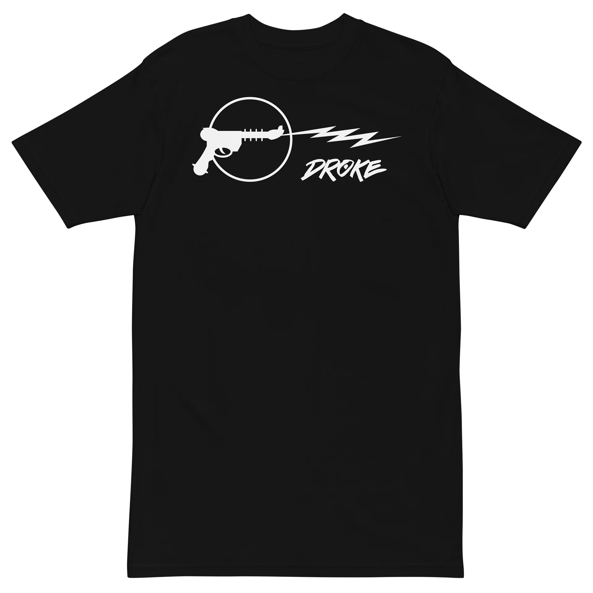 DROKE - White Laser Gun T-Shirt product image (6)