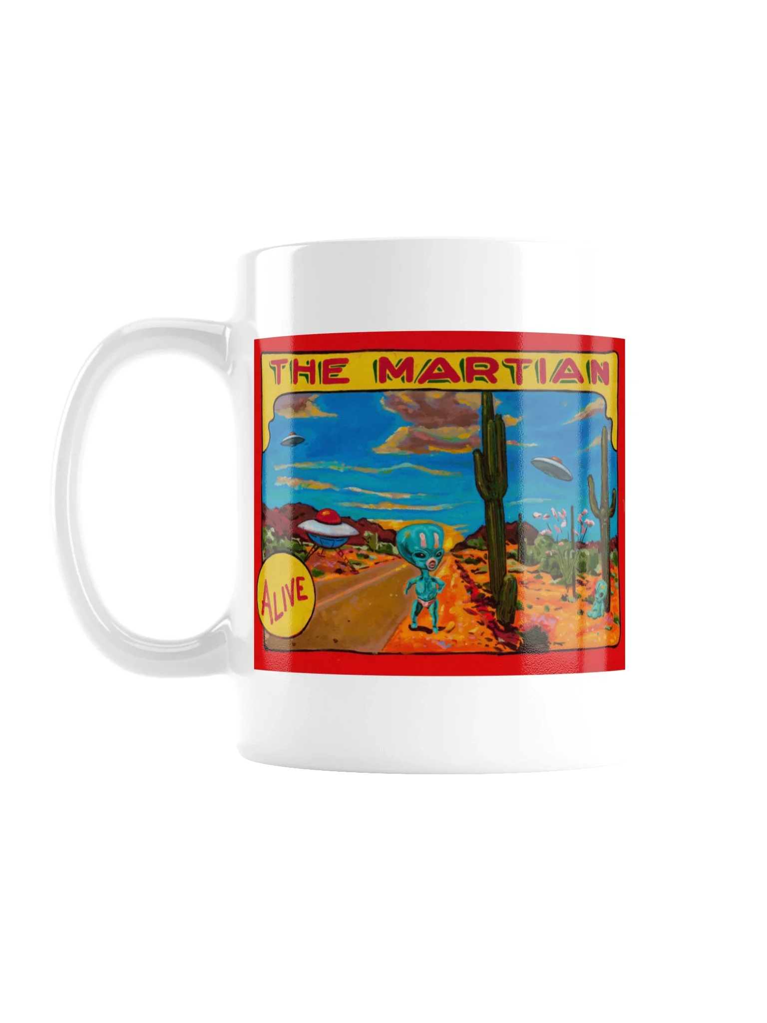 The Martian II - White Glossy Mug