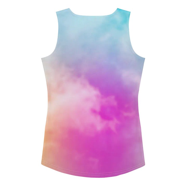 Blur cloud rainbow Design Tank Top - V3 product image (2)