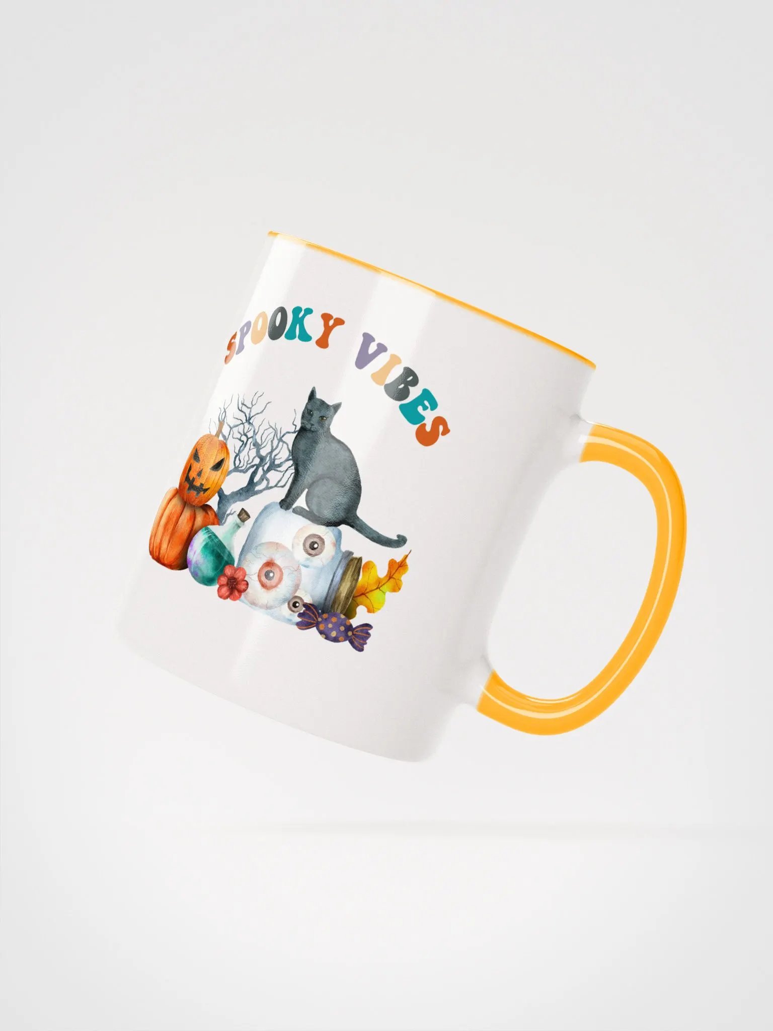Retro Spooky Vibes Halloween Mug product image (3)