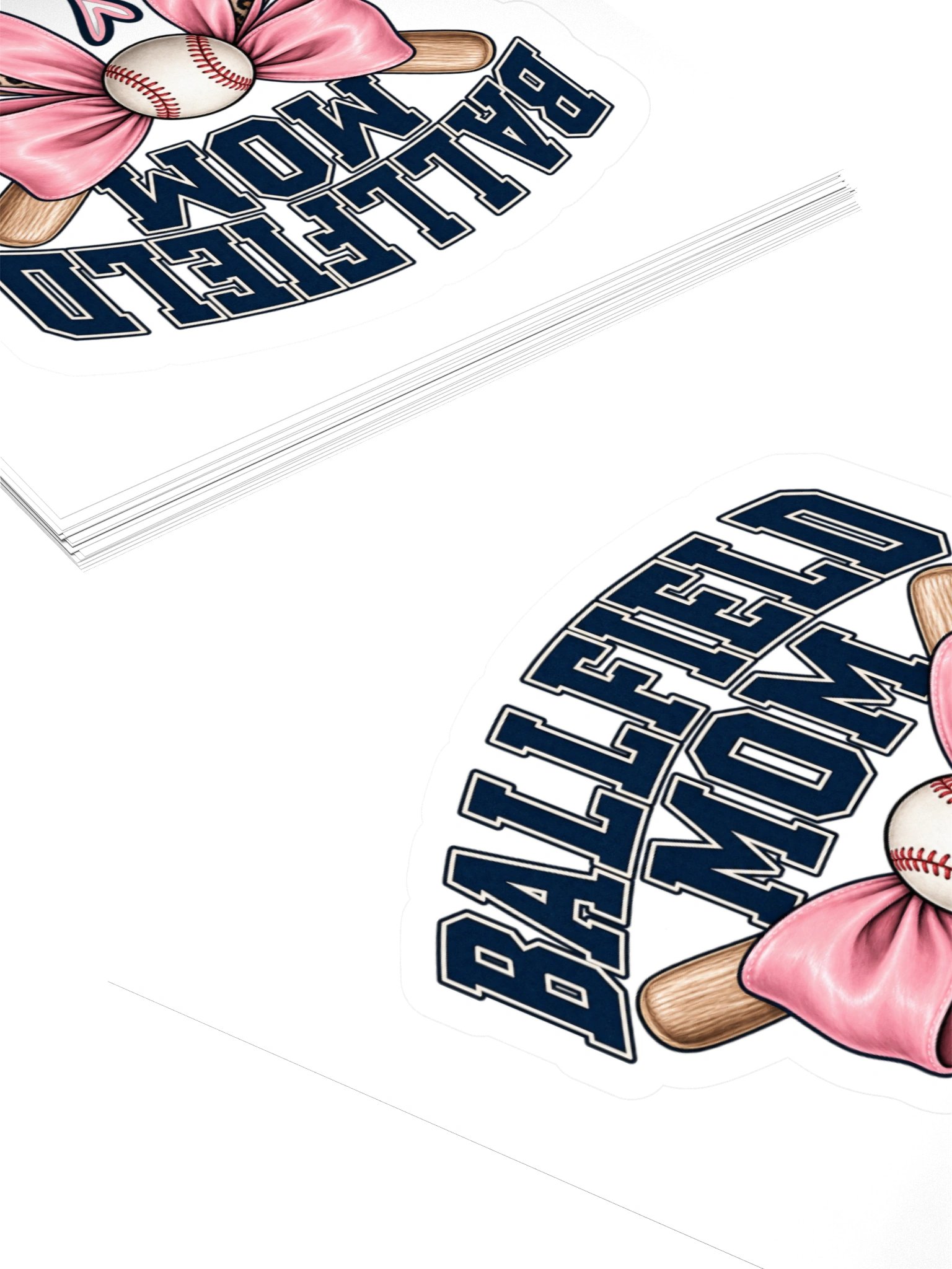 Ballfield mom sticker product image (11)