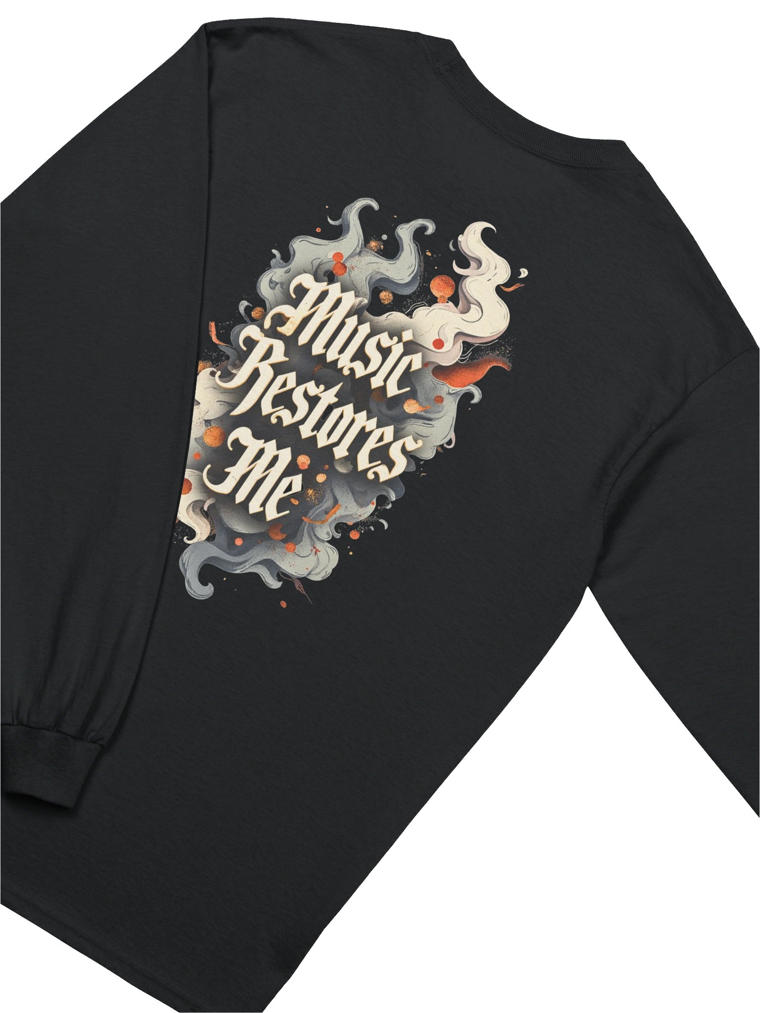"Music Restores Me" Long Sleeve T-Shirt product image (4)