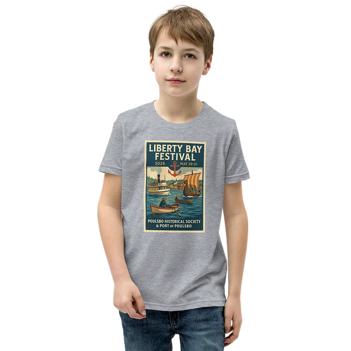 Liberty Bay Festival Vintage Youth T-Shirt product image (12)