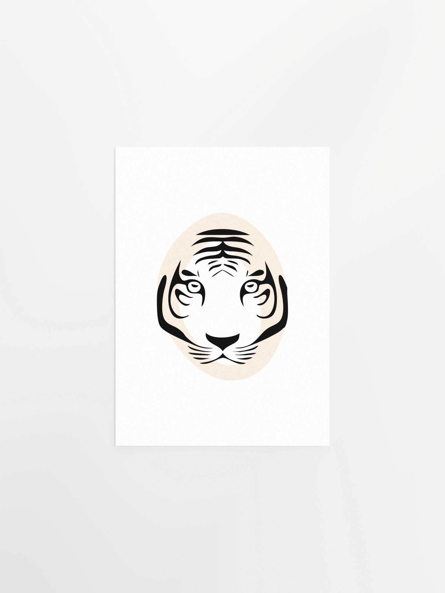 The Watcher - Minimalist Tiger Print product image (2)