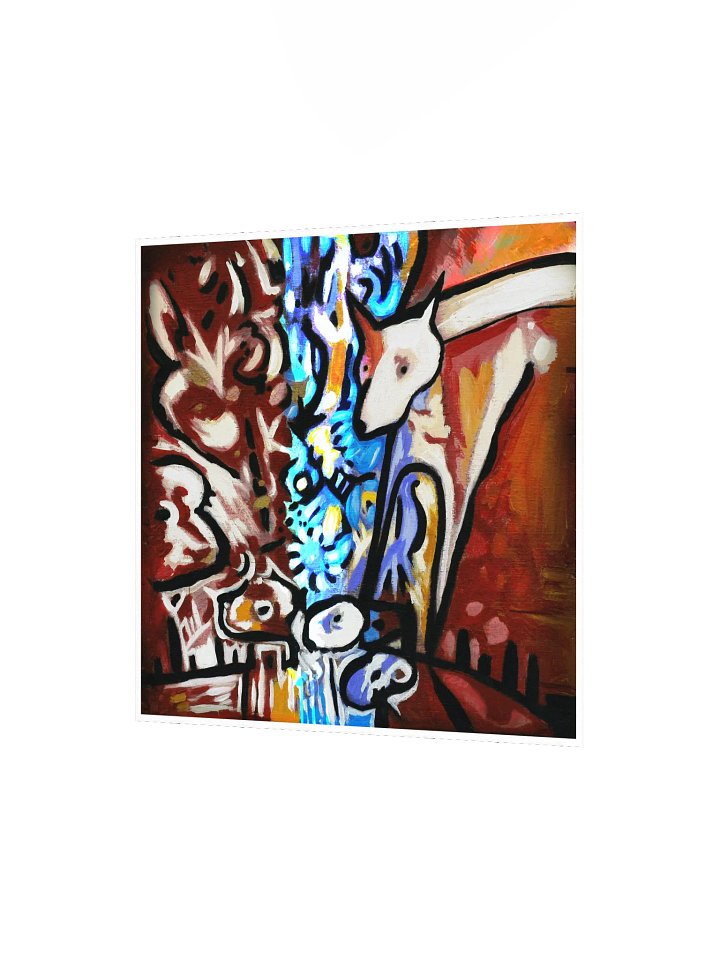 Night Fox Allcolor Enhanced Matte Paper Poster product image (2)