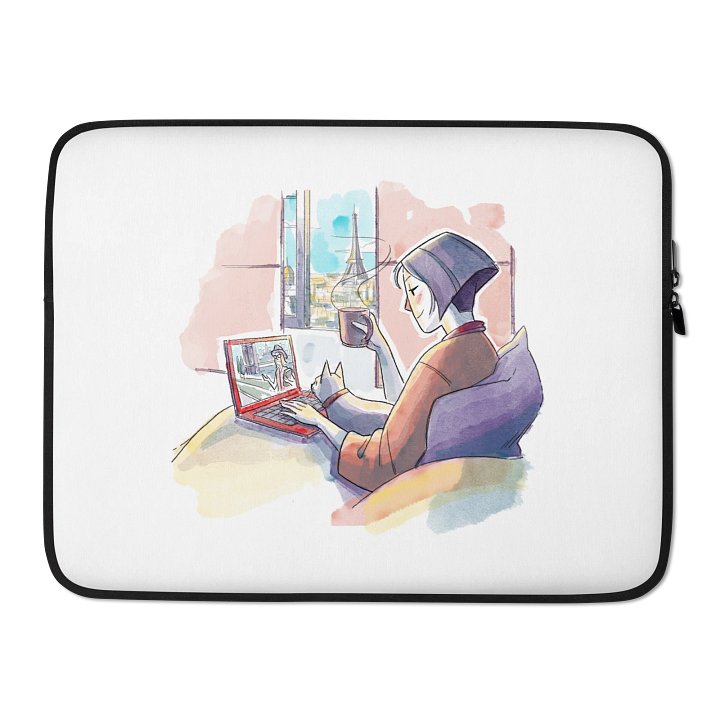 Warm Drink and Youtube Laptop Sleeve product image (2)