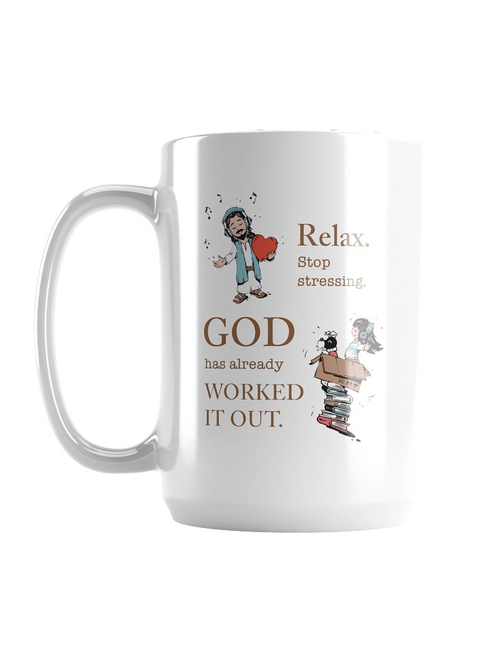 "God worked it out" mug product image (1)