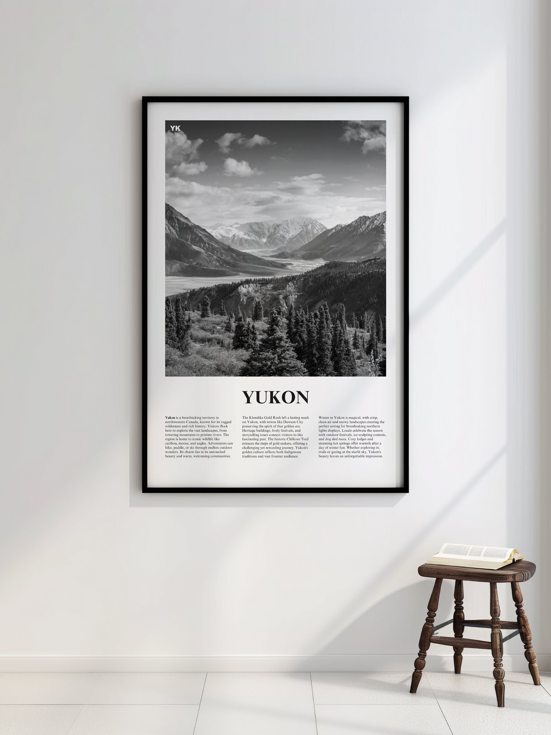 Yukon 01 Newspaper Poster | Framed product image (7)