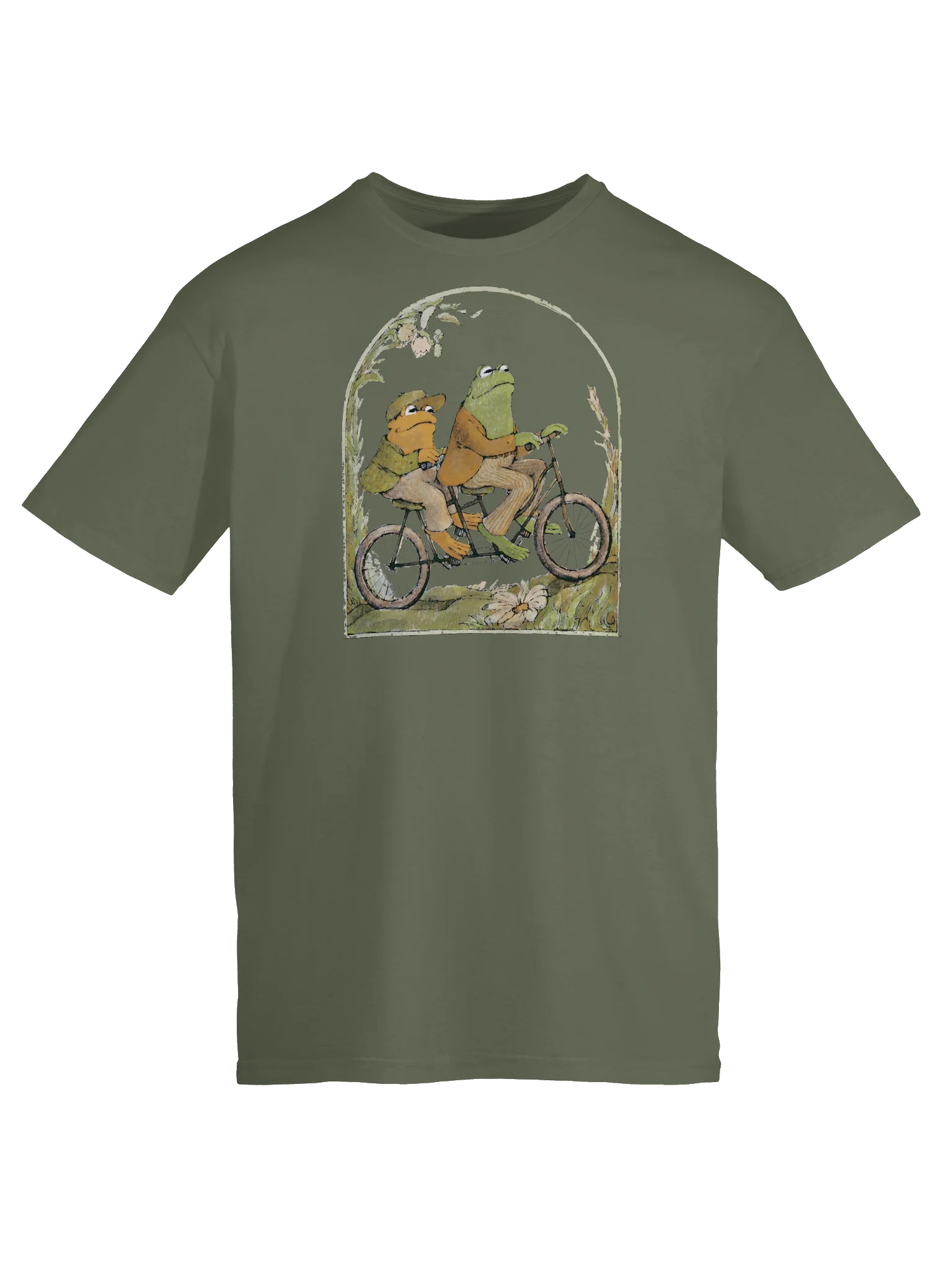Frog and Toad Bike Unisex T-Shirt product image (10)