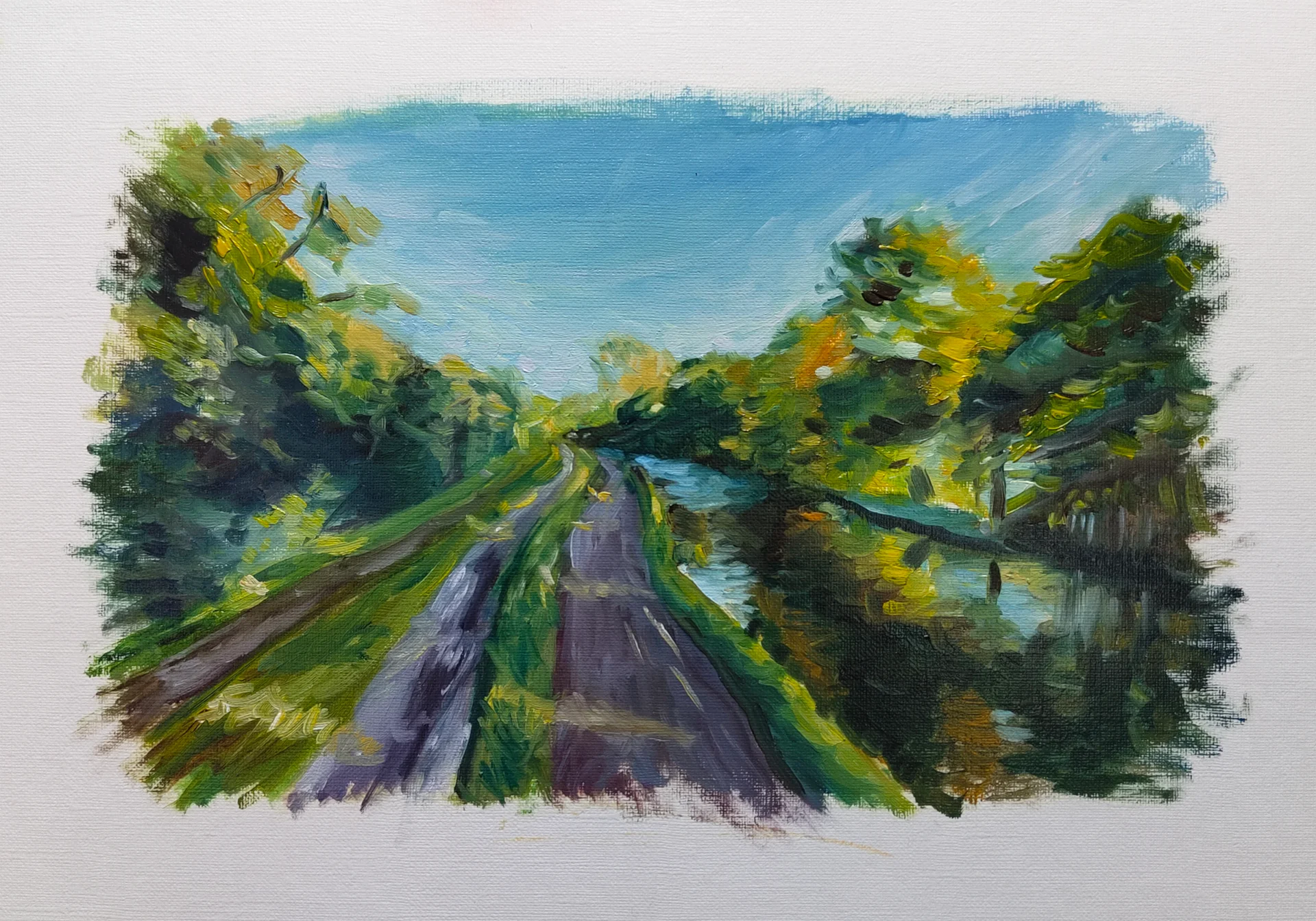 Early Autumn Canal Study product image (1)