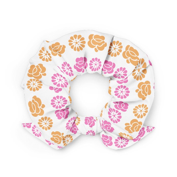 Flower Logo Hair Scrunchie product image (2)