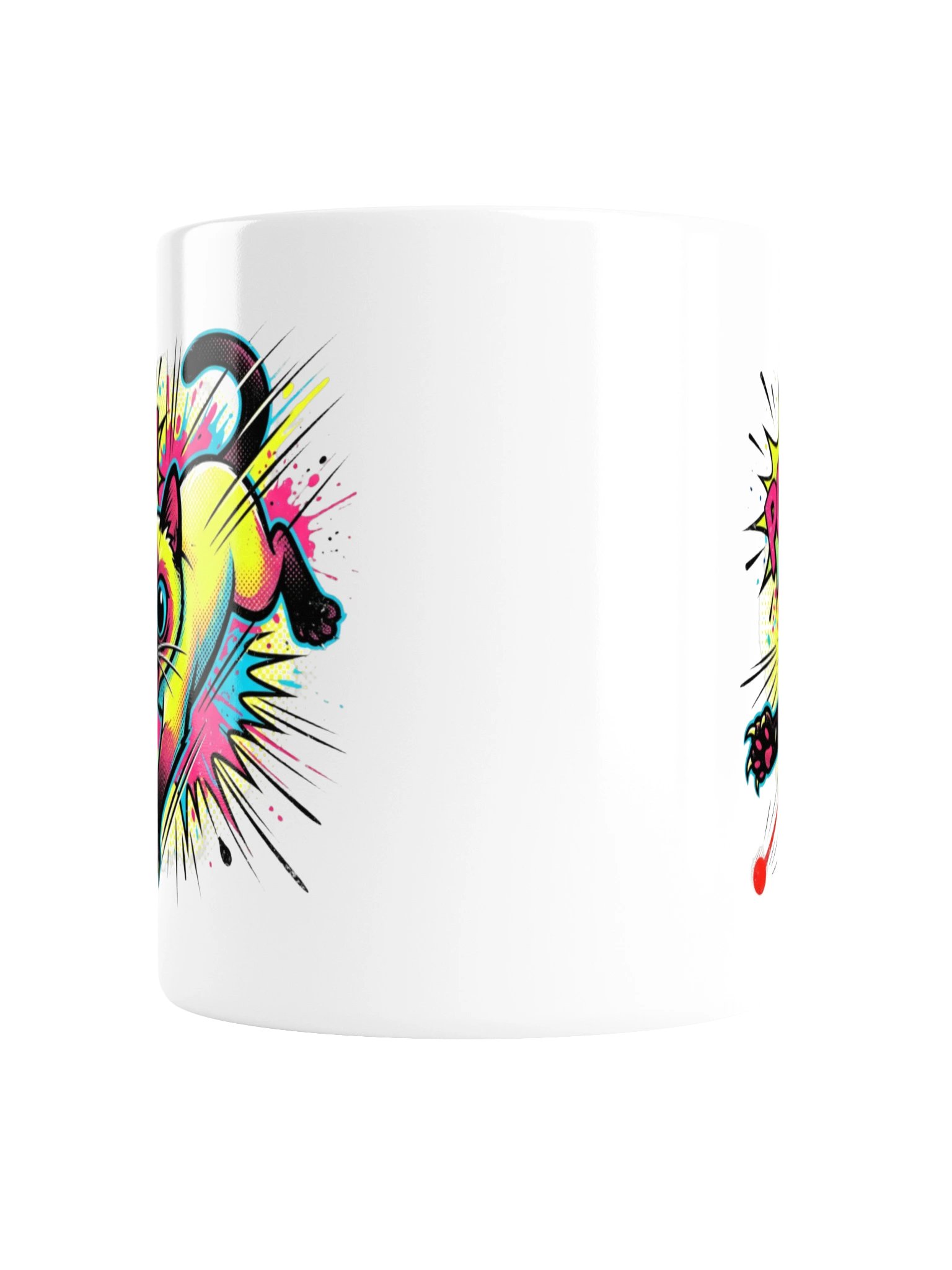 Laser Chase Siamese Mug product image (2)