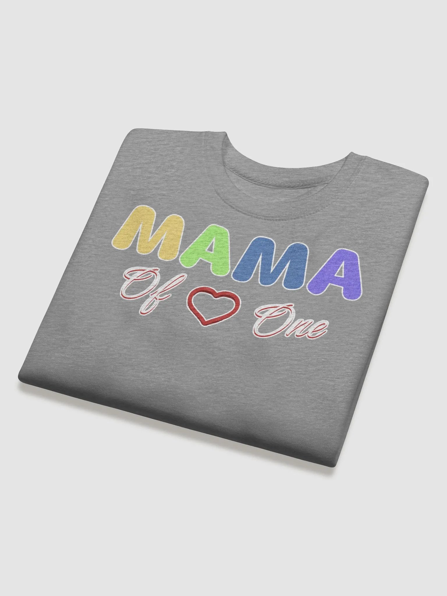 Mama of One - Loving Family Design Sweatshirt product image (13)