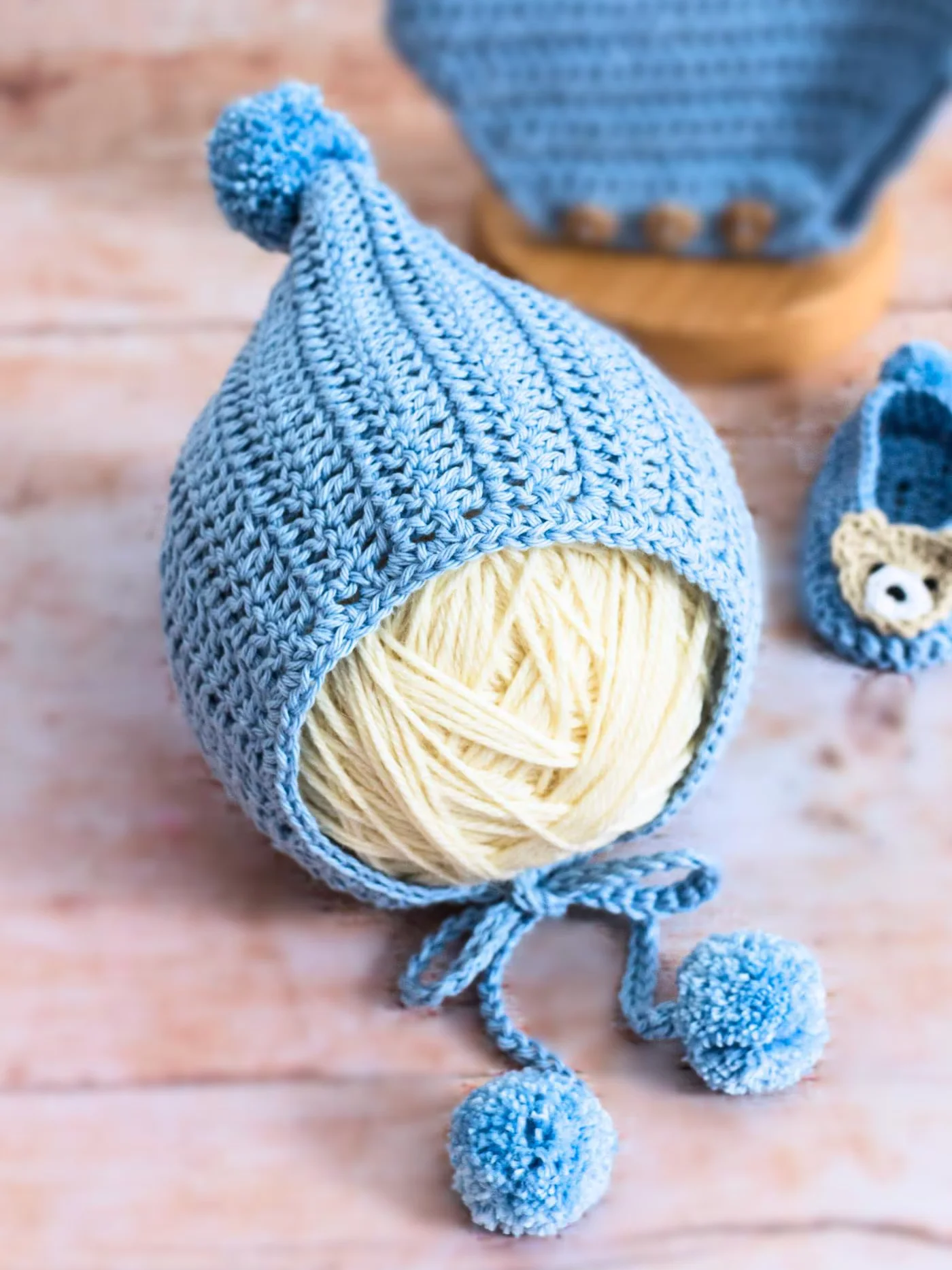 Pixie Baby Bonnet Crochet Pattern product image (5)