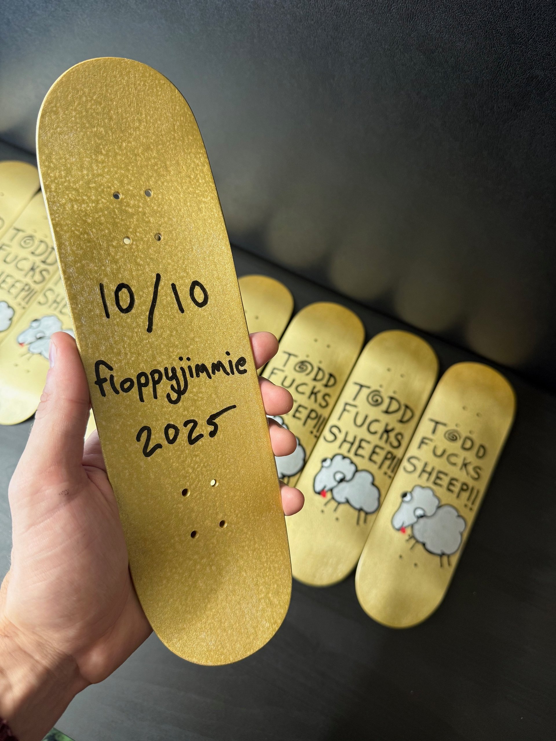 *LIMITED EDITION* 5 YEAR ANNIVERSARY COLLECTIBLE NIGHT / DAY HANDBOARDS !!! product image (11)