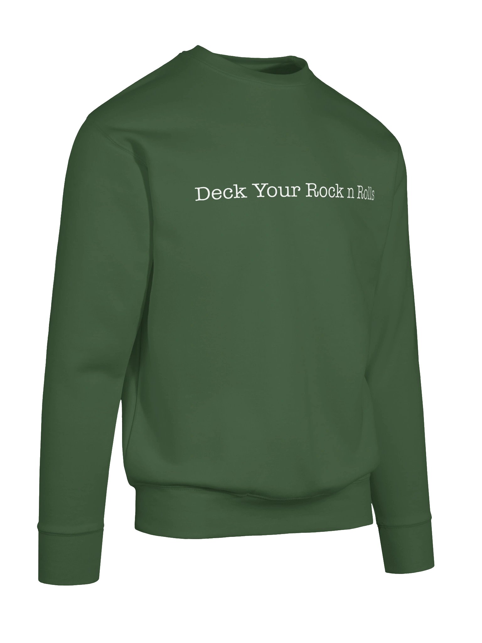 Deck Your Rock n Rolls - Sweat White Text product image (79)