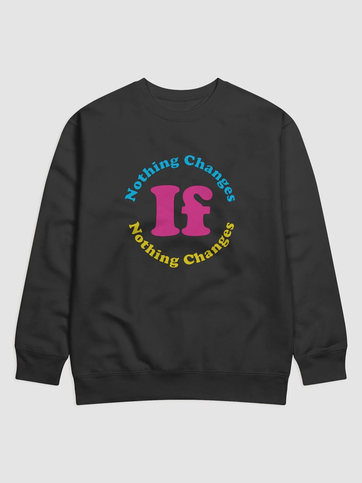 Nothing Changes If Nothing Changes Swetshirt product image (1)
