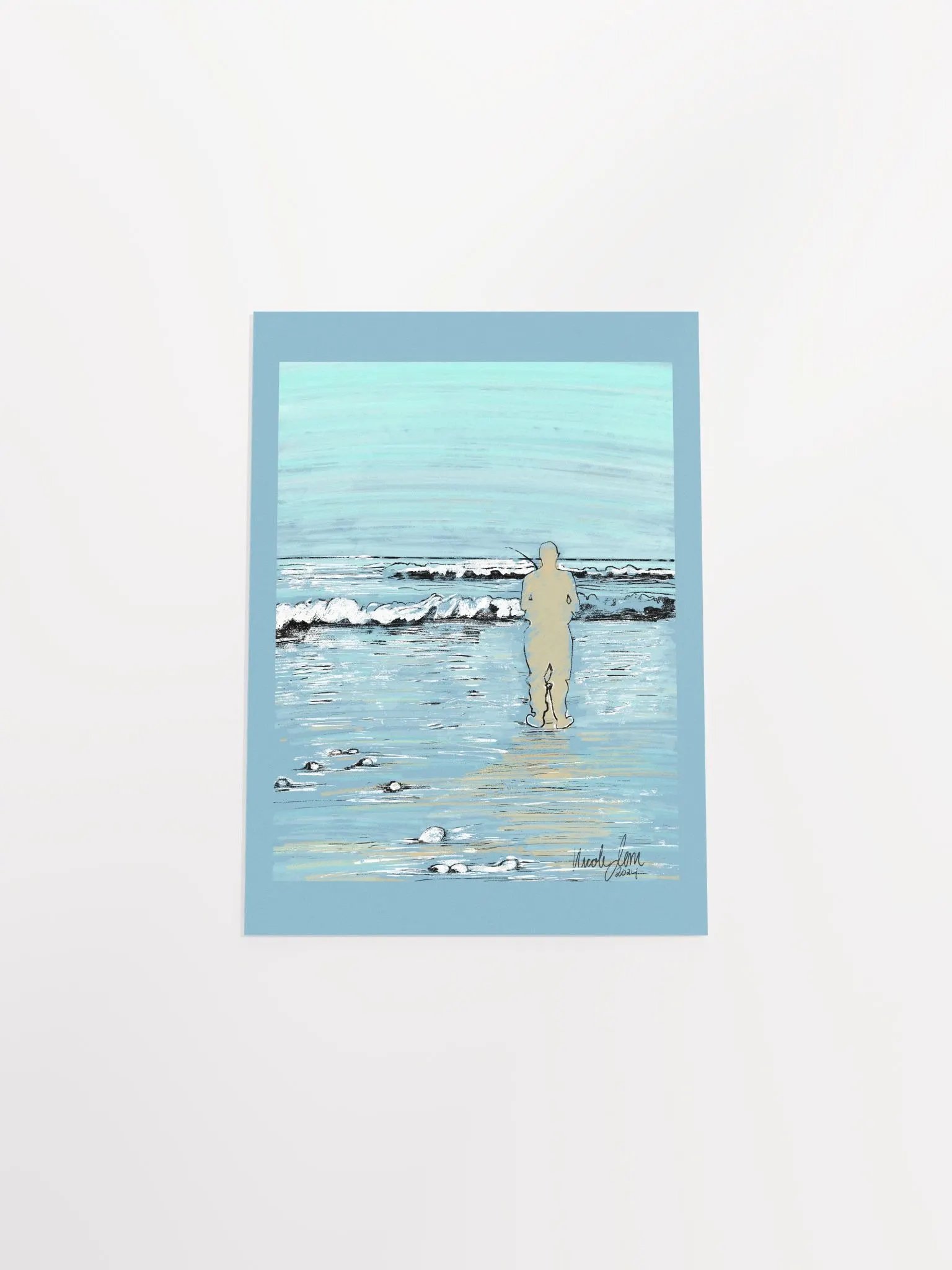 Ocean Serenity Matte Poster product image (11)