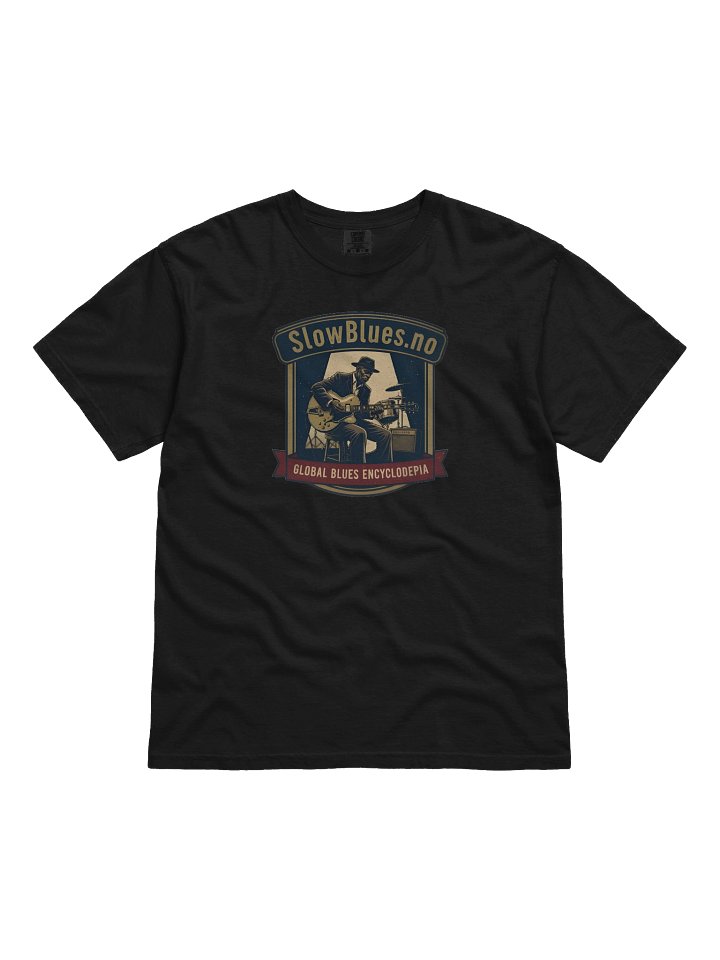 SlowBlues – Premium Heavyweight Tee (Front & Back Print) product image (1)