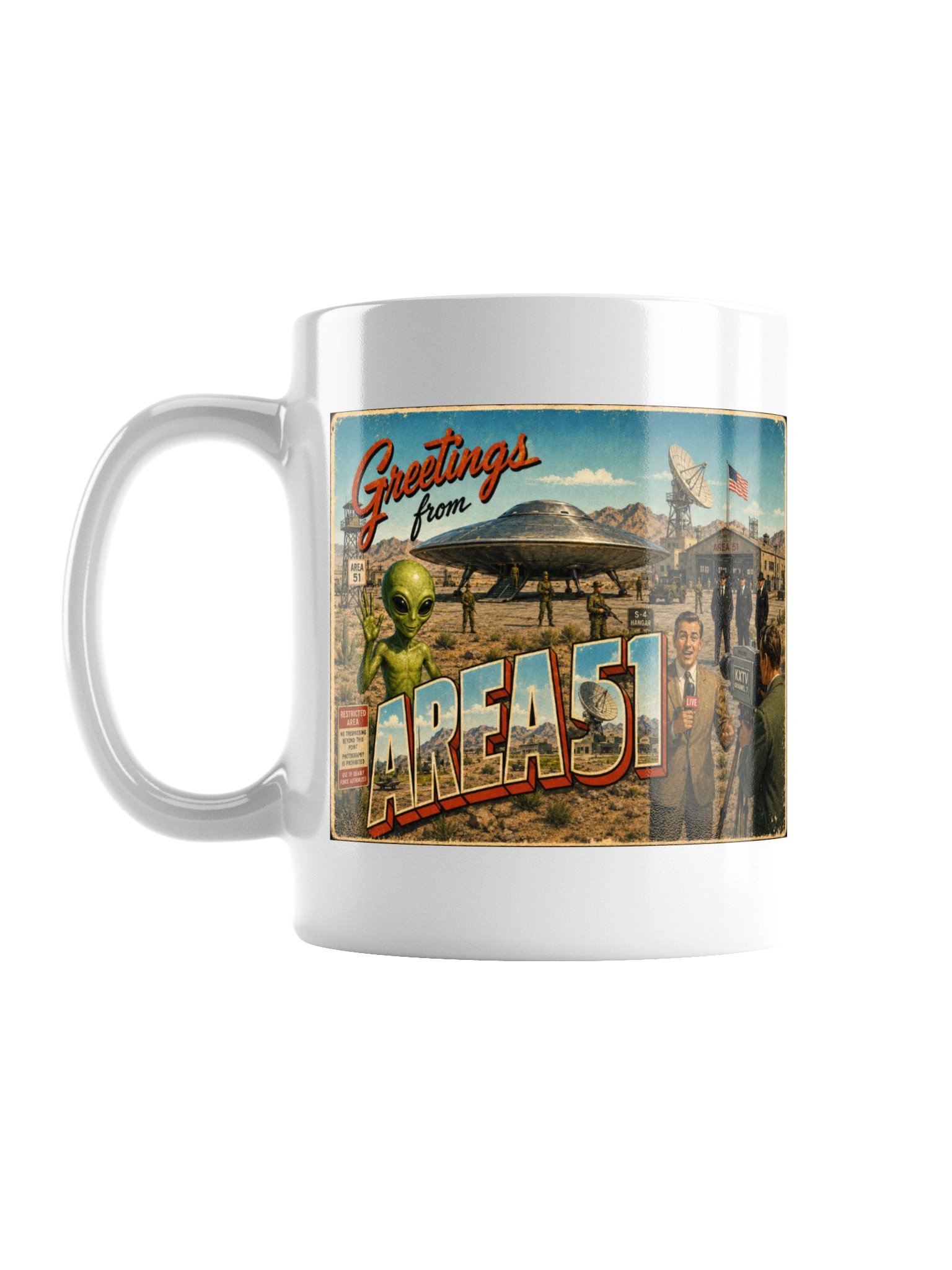 Greetings From Area 51 Mug product image (1)