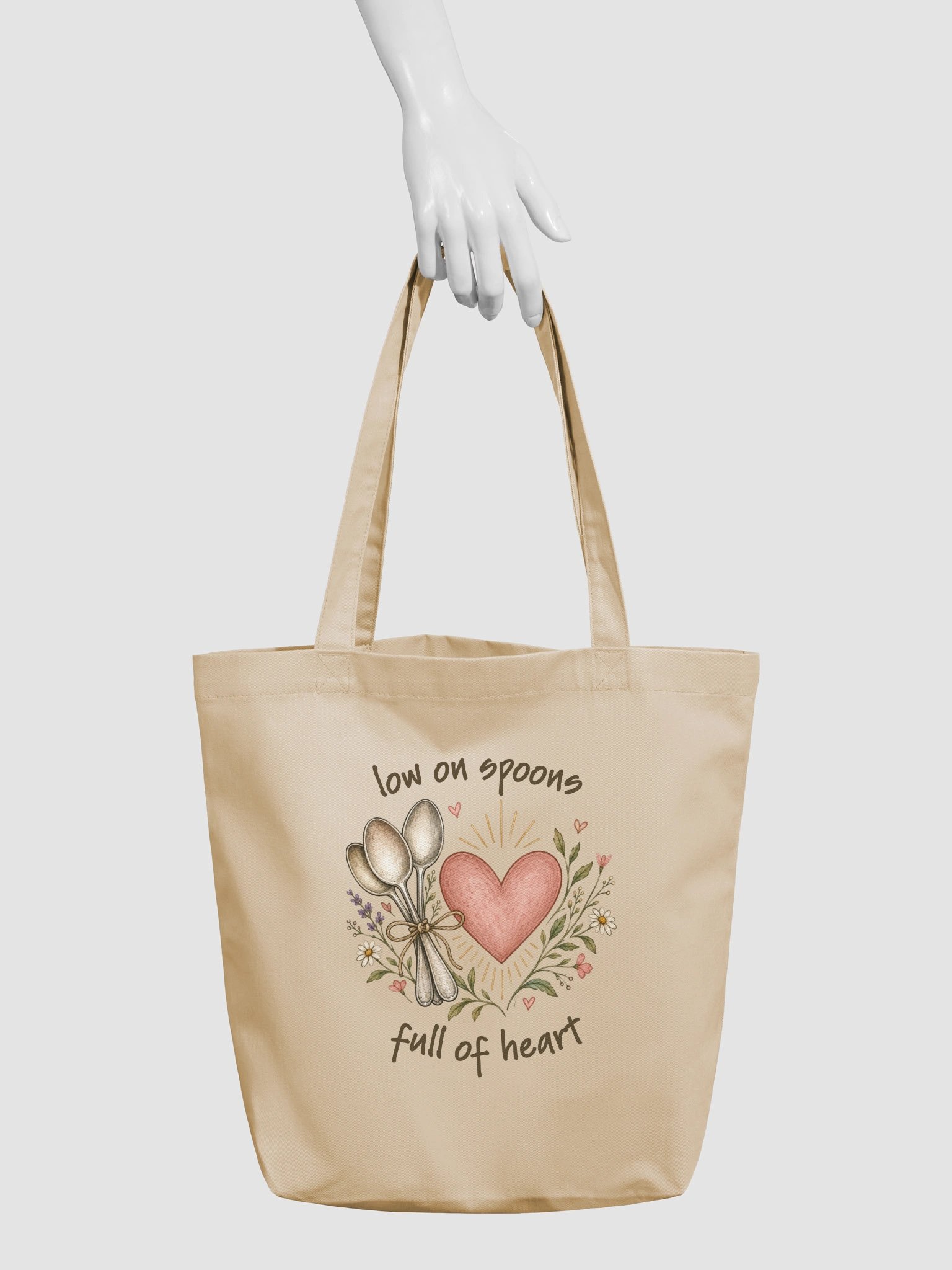 Low on Spoons Tote product image (3)