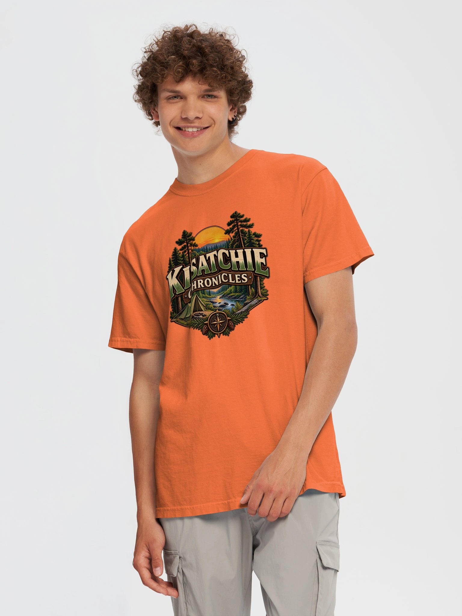 Kisatchie Chronicles Wilderness Emblem Comfort Colors Tee product image (57)