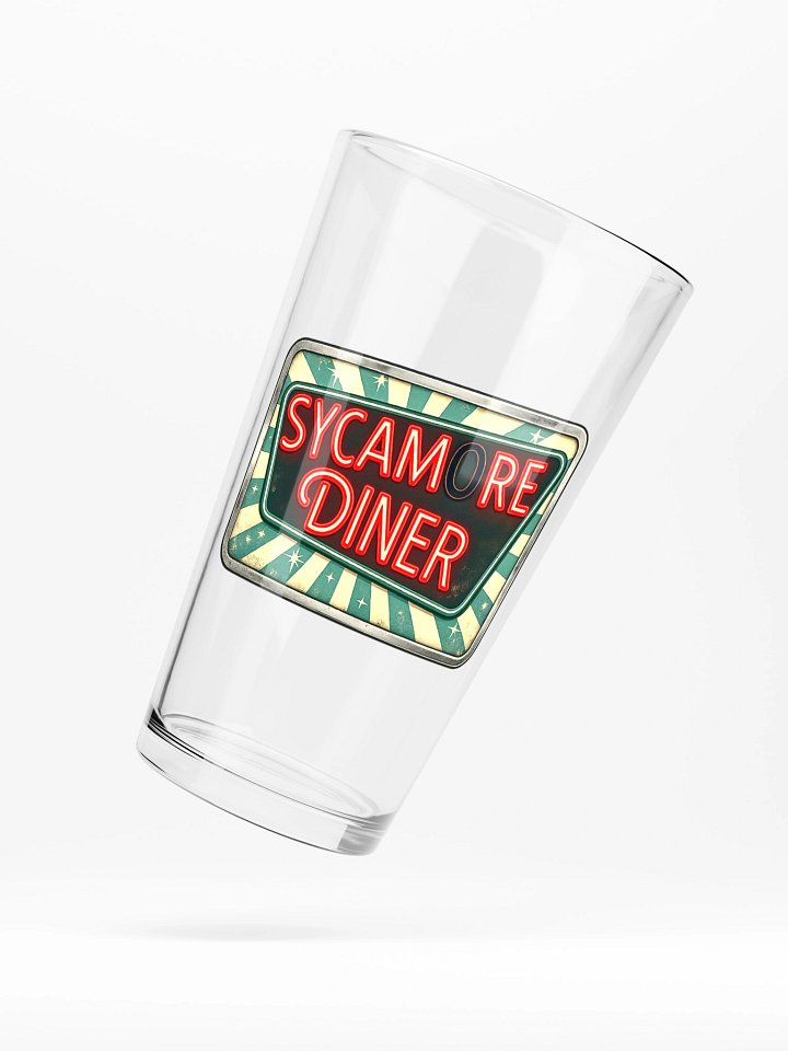 SYCAMORE DINER SHAKER PINT GLASS 16oz product image (1)