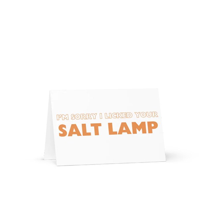 Postcard - genuine apology product image (1)