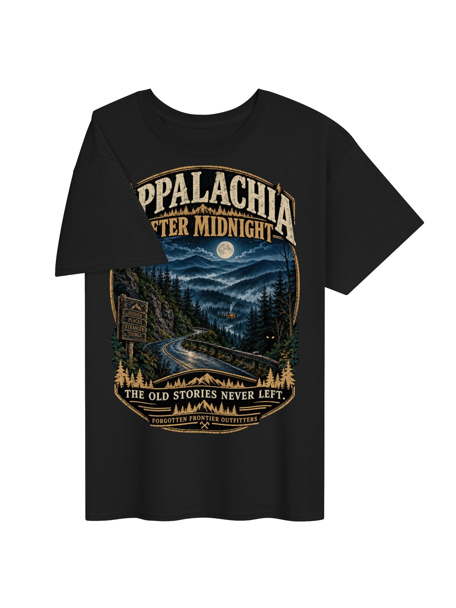 Appalachia After Midnight T-Shirt – Appalachian Folklore & Mountain Mystery Tee product image (54)
