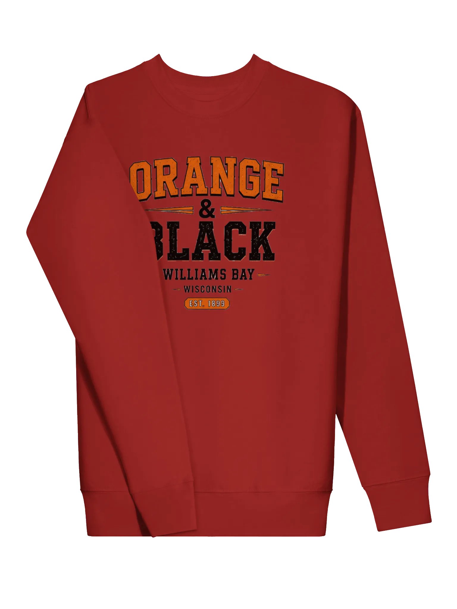 Orange & Black Crewneck product image (20)