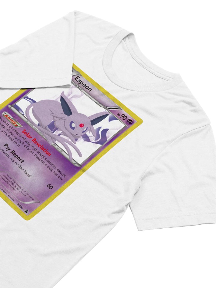 Espeon TCG T-shirt product image (2)