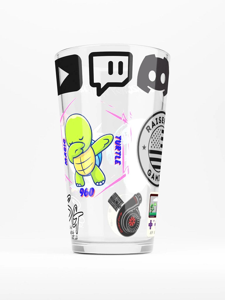 Scorched Gaming Wild Pint Glass product image (2)