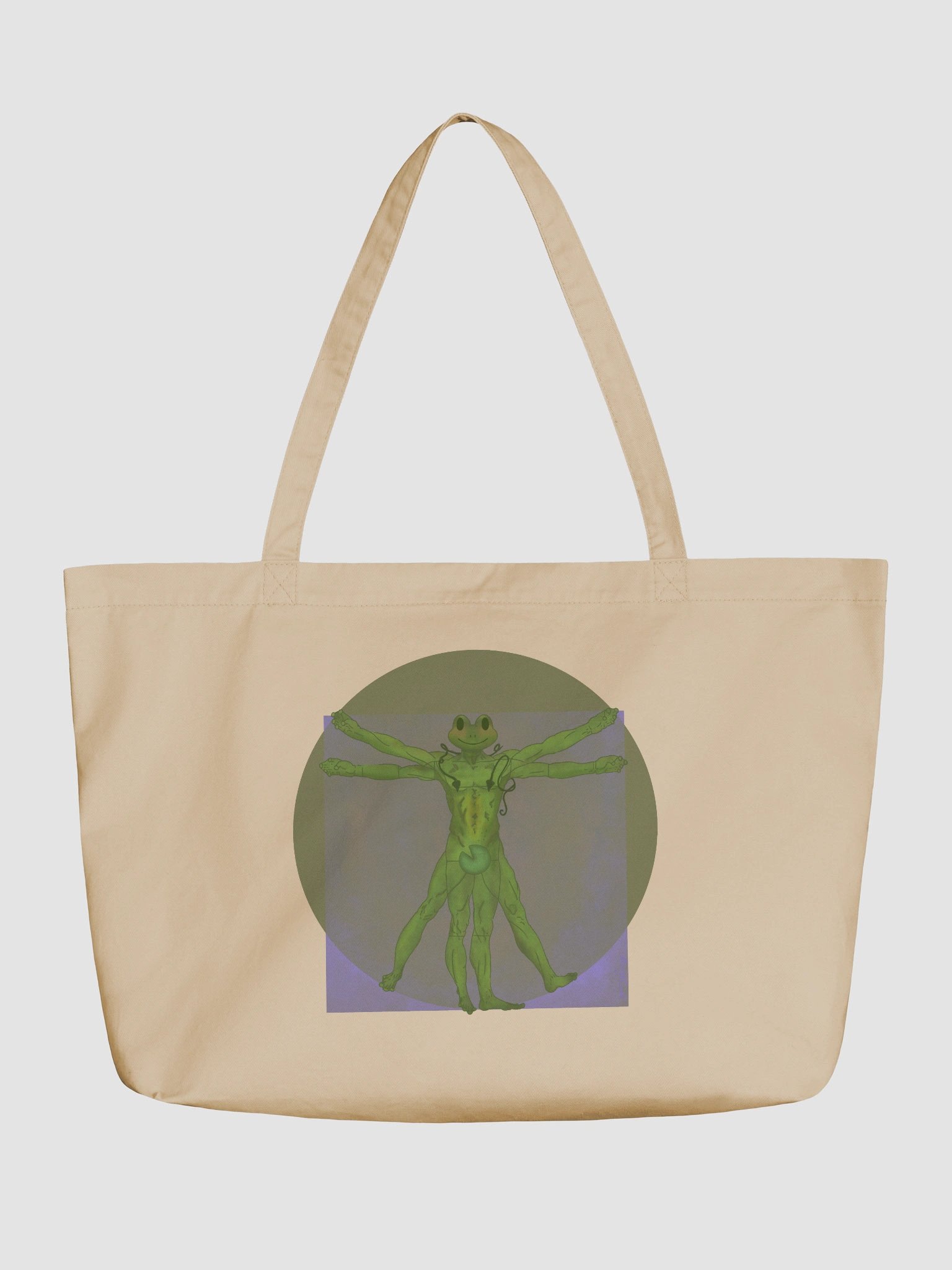 DaVinci Frog Tote product image (1)