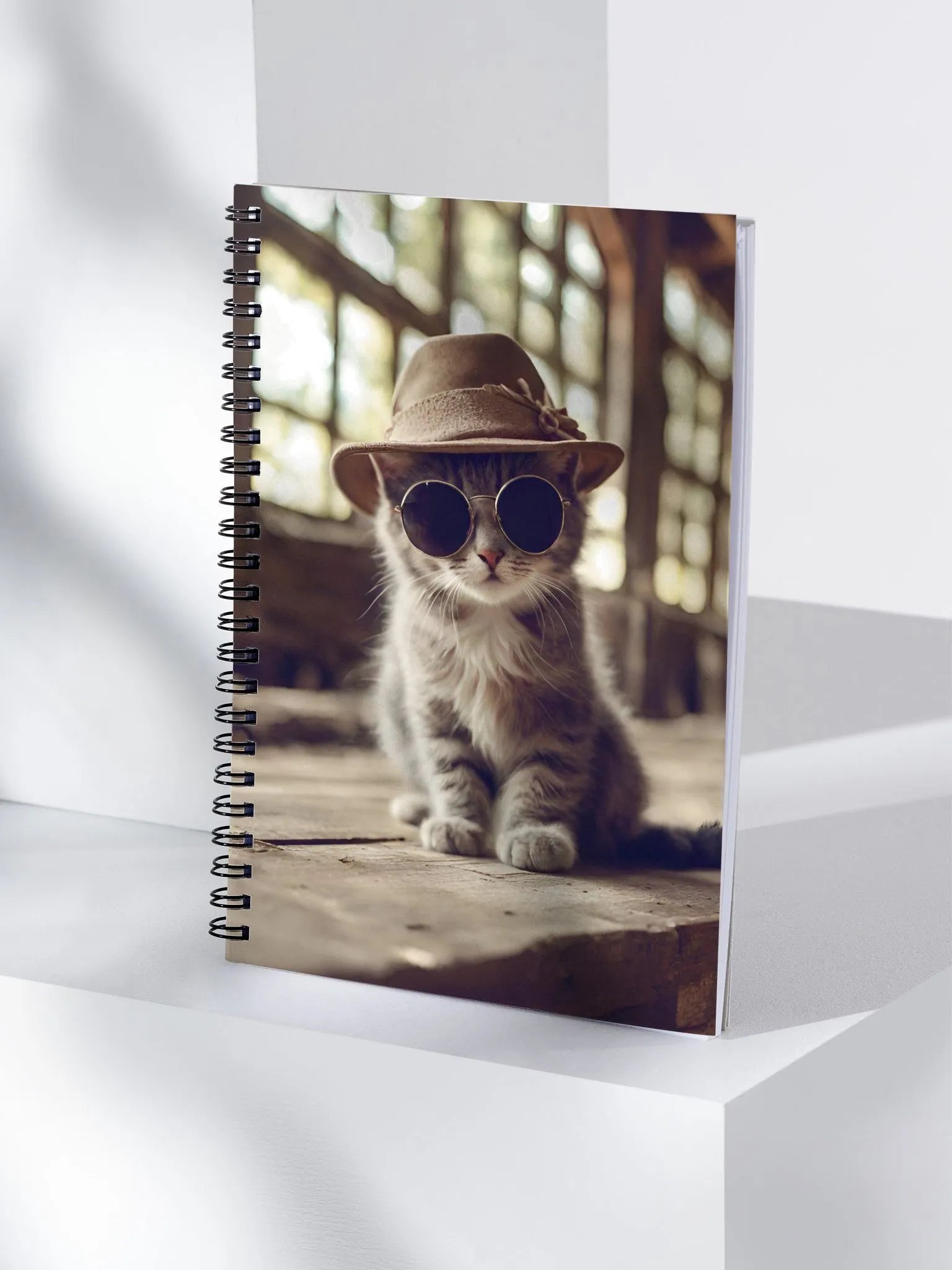 Undercover Kitty Spiral Notebook product image (4)
