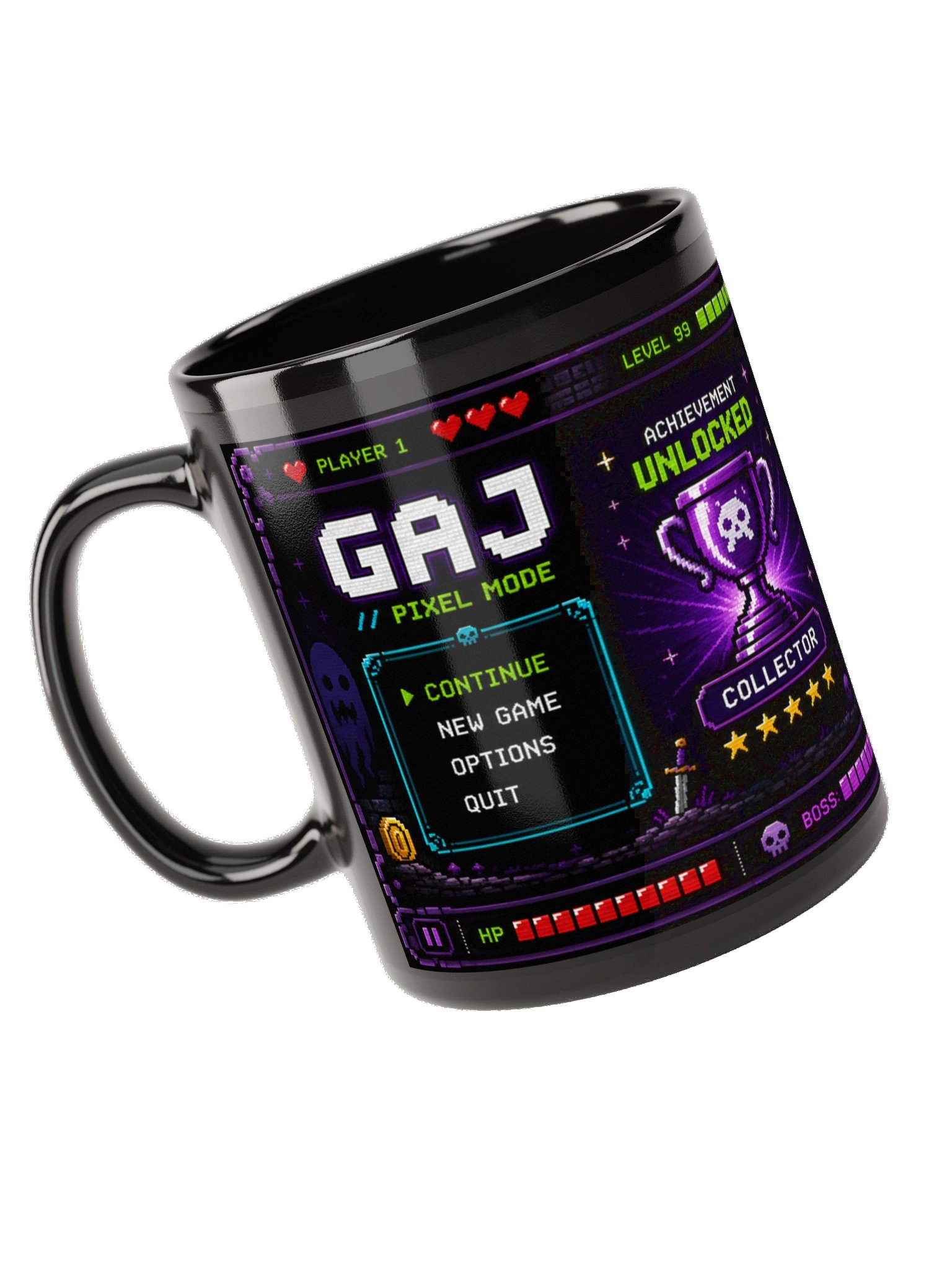 INSERT COIN – Pixel Mode Mug product image (9)