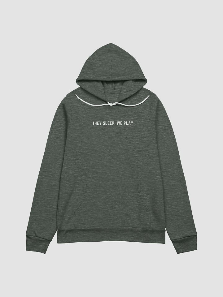 Maccagames hoodie they sleep, we play product image (1)