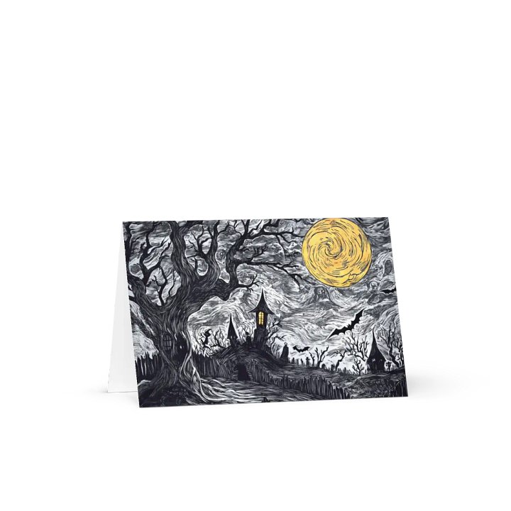 The Stormy Halloween Night Greeting Card product image (2)