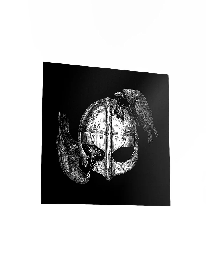 REXNOR Helmet & Crows Poster product image (3)