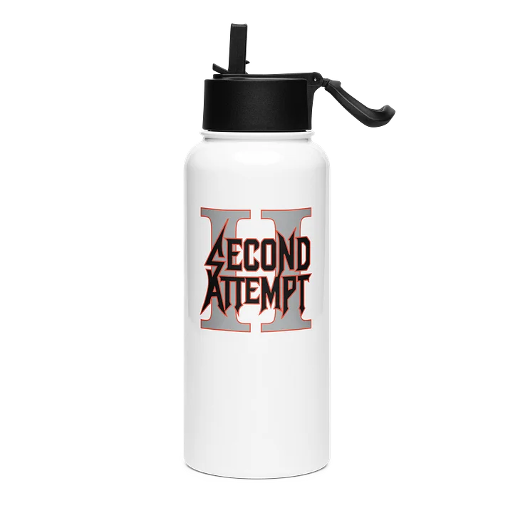 Red Logo Water Bottle product image (1)
