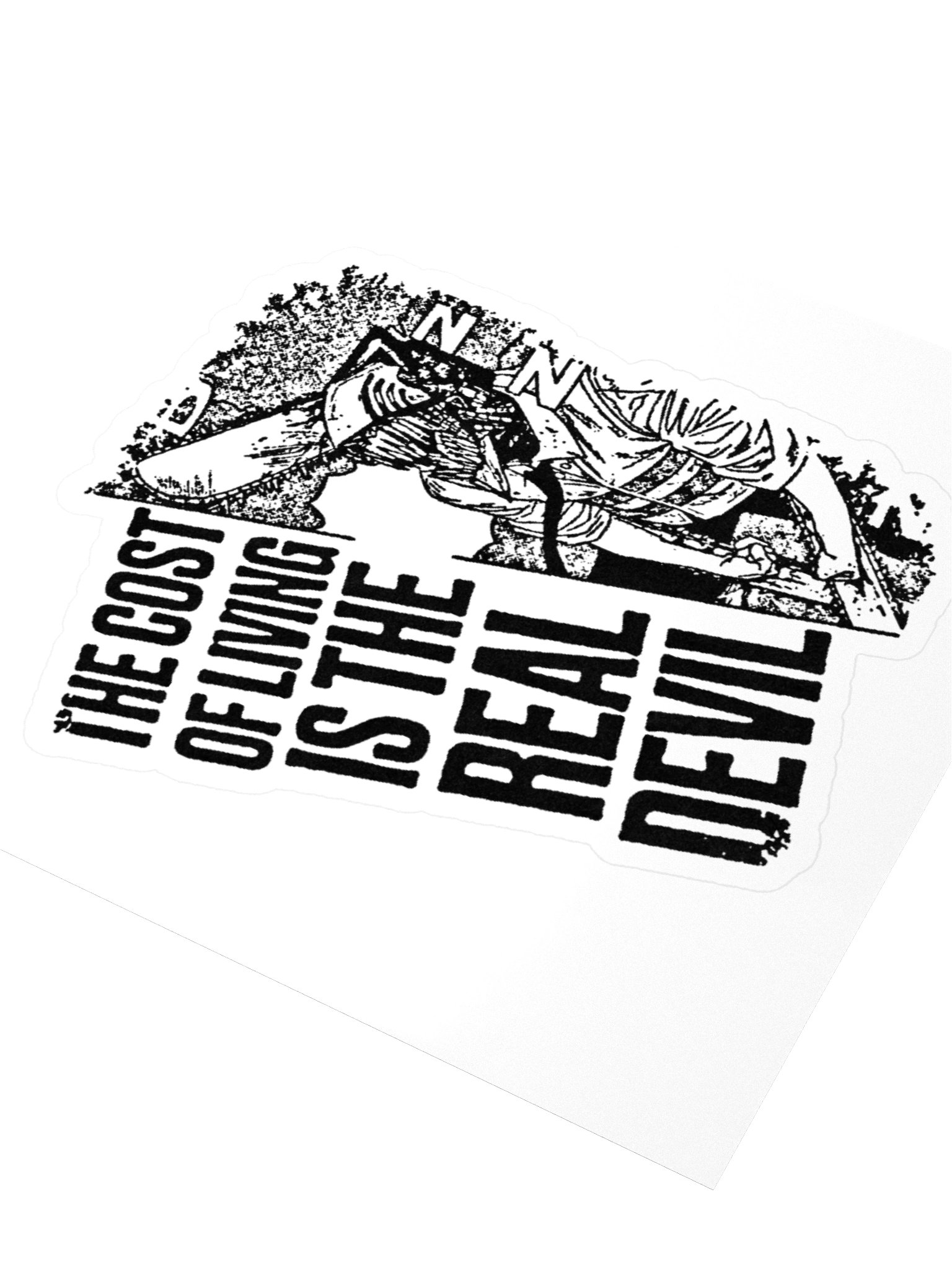 COST OF LIFE ! STICKERS product image (3)