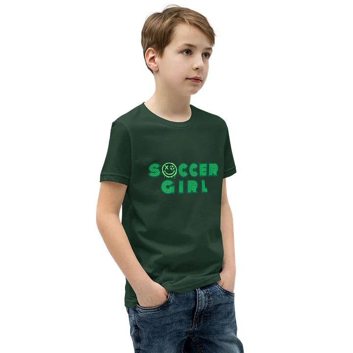 Soccer Girl Youth Tee product image (4)
