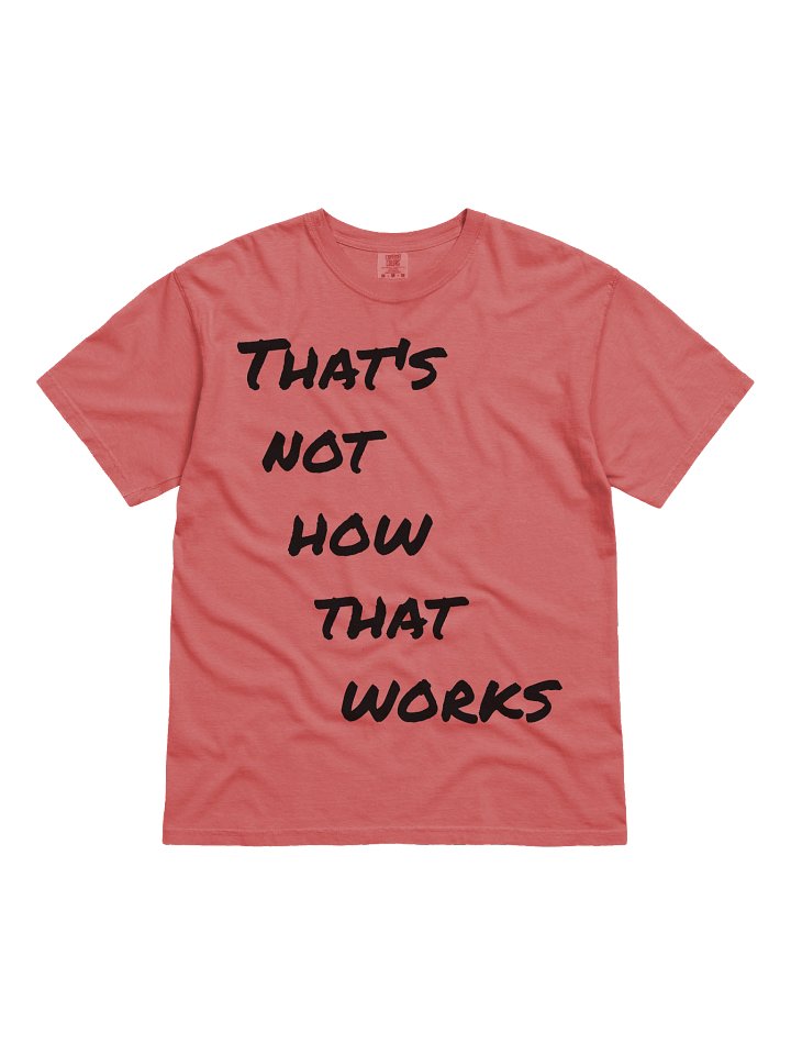 Critter Quote Tee (Black Text) product image (1)