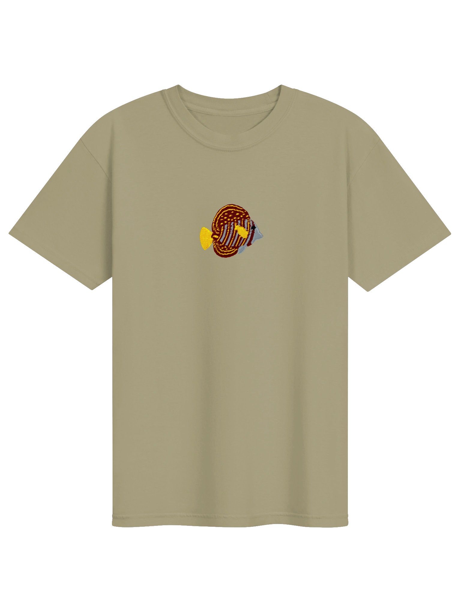 Sailfin Tang Embroidered Shirt | Reef Aquarium Fish Embroidery Tee | Saltwater Marine Fish Apparel product image (5)