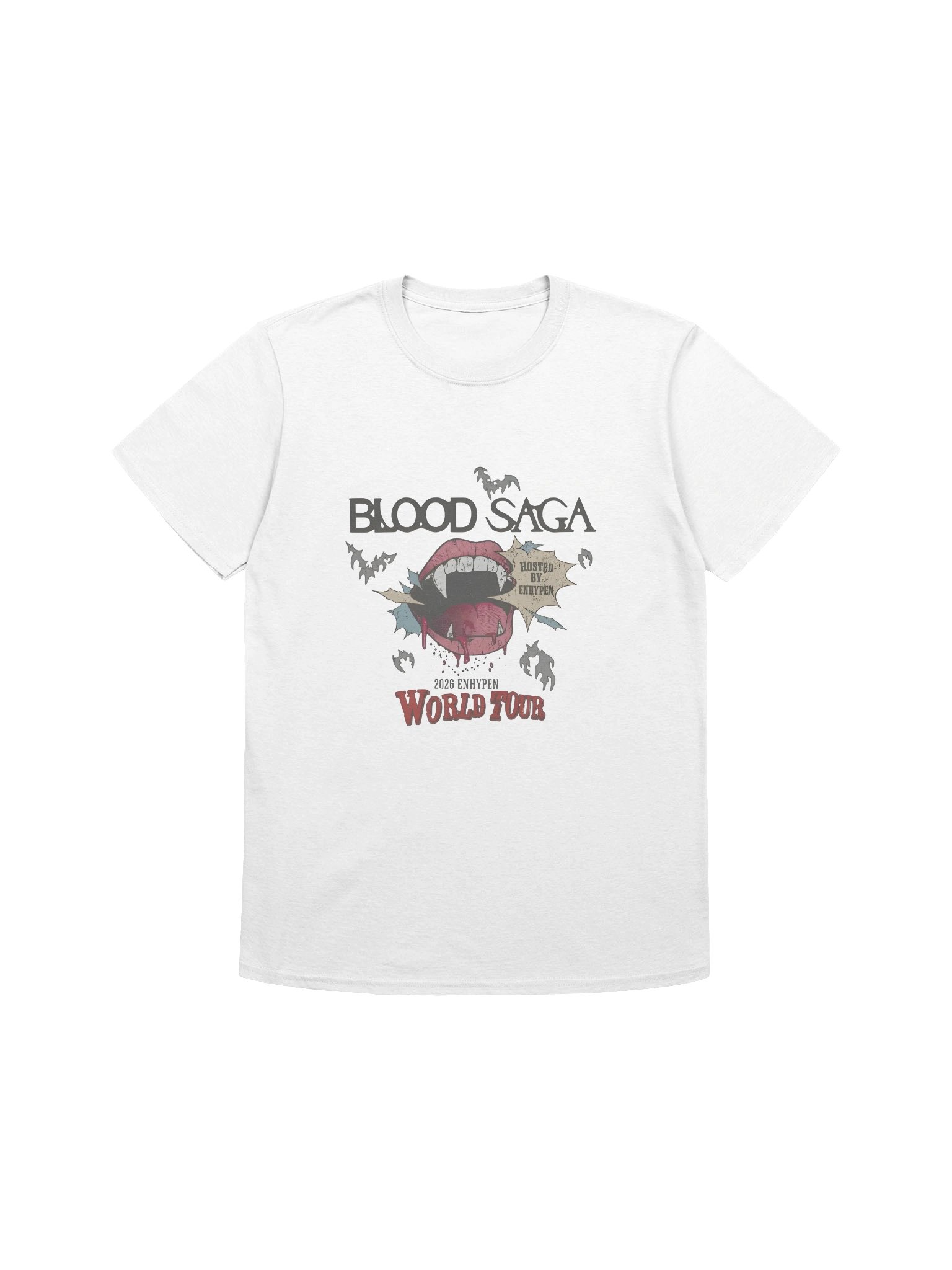 Enhypen Blood Saga World Tour Shirt product image (1)