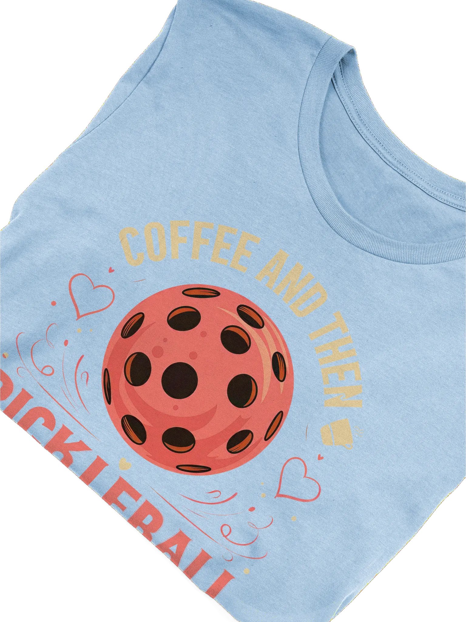 Coffee and Pickleball Graphic Tee product image (47)
