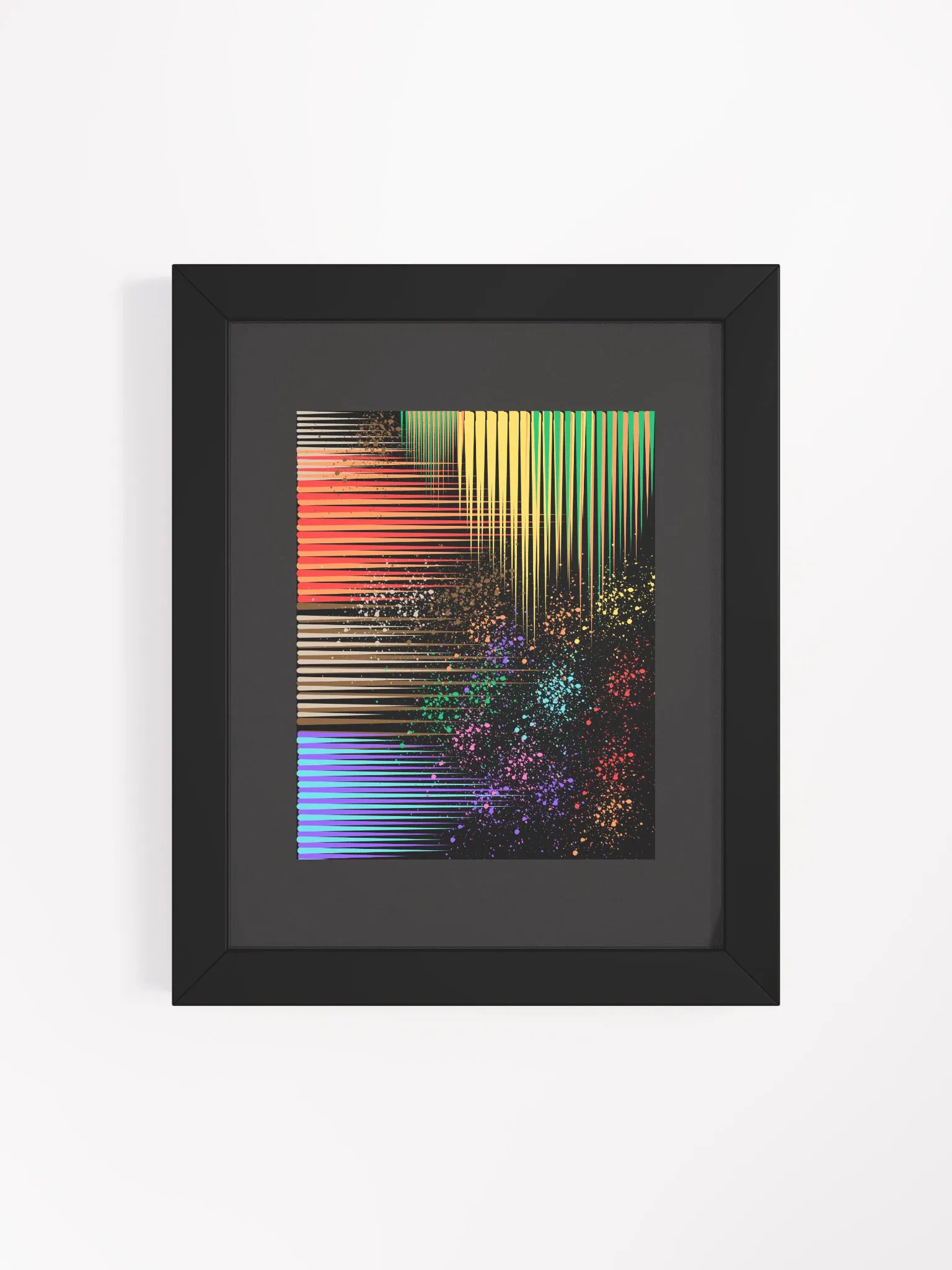 Vibrant Grid Art Framed Poster product image (4)