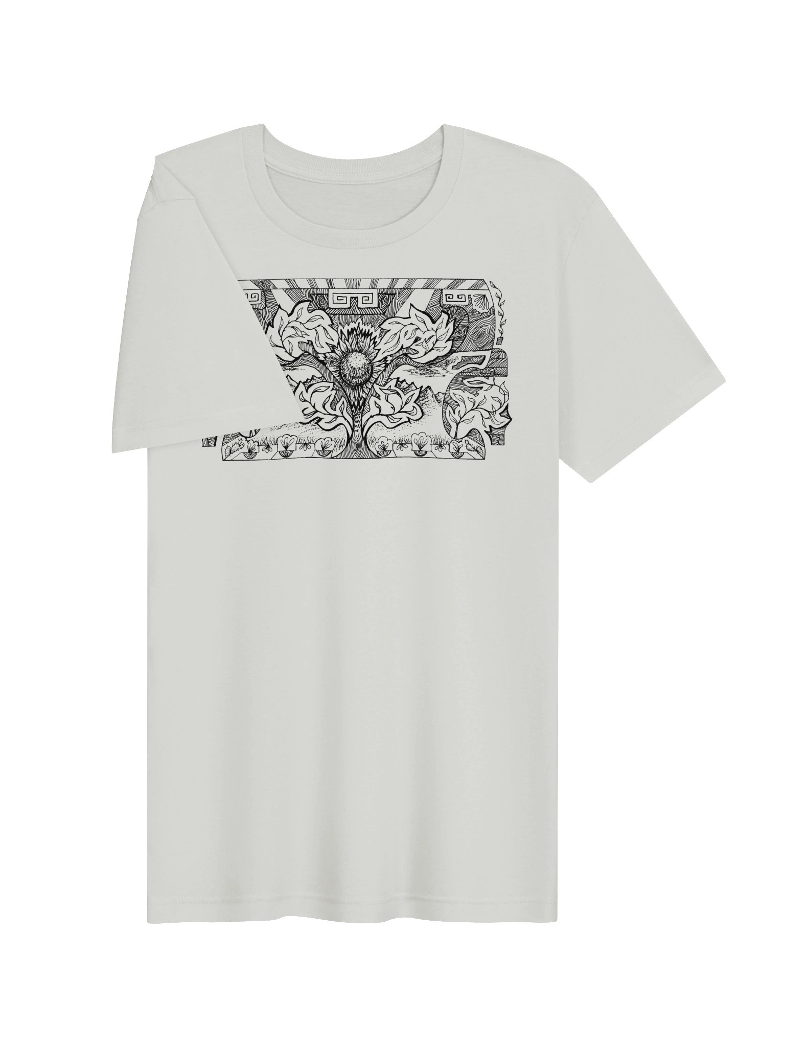 06JL3041 Sunflower Sunrise tee by Litchfield Studio product image (3)