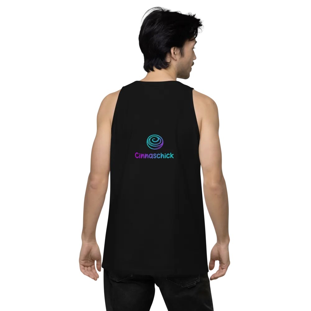 Cinnaschick Doesn't Get Along Men's Tank product image (8)