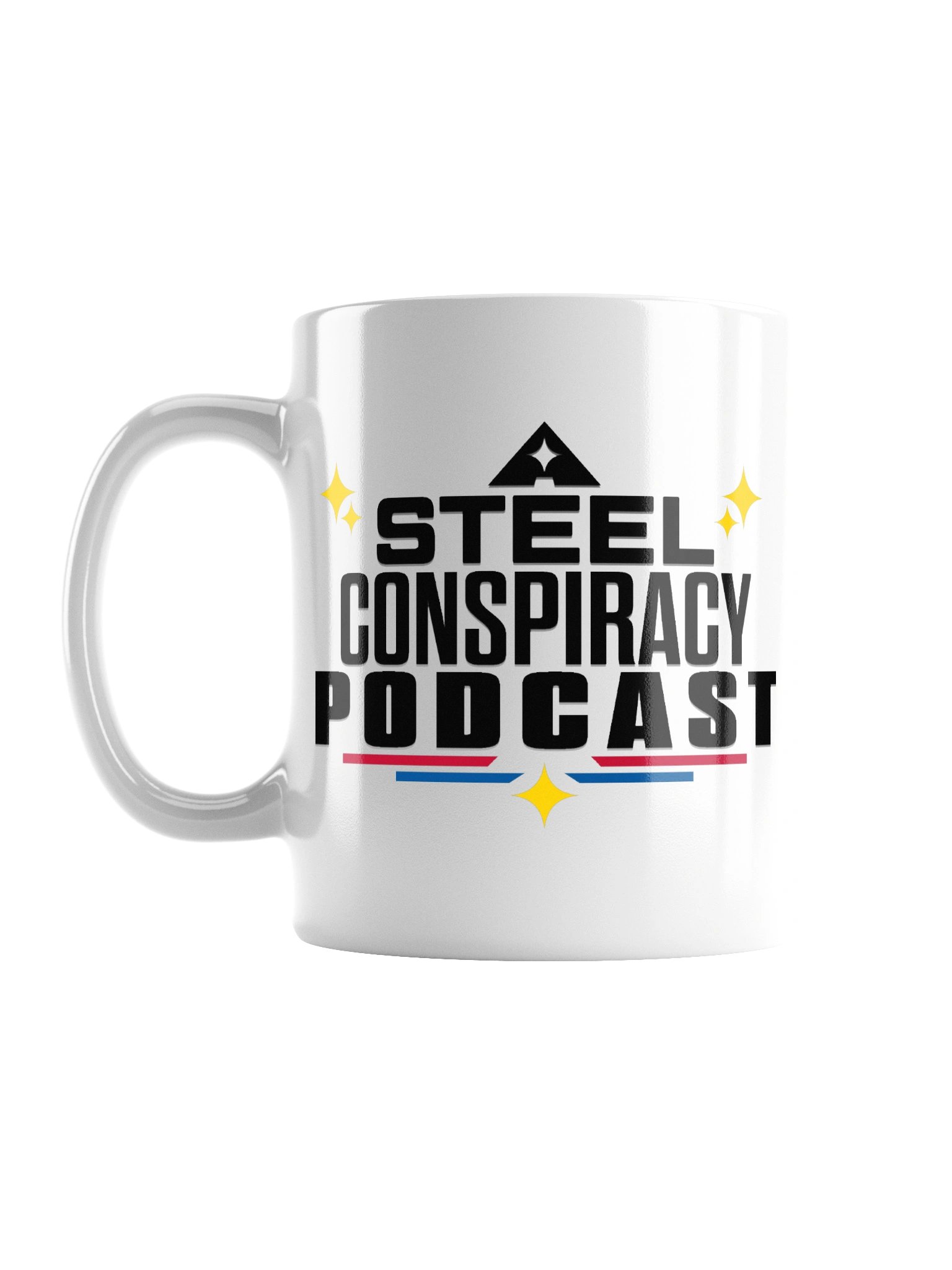 Steel Conspiracy White Mug product image (1)