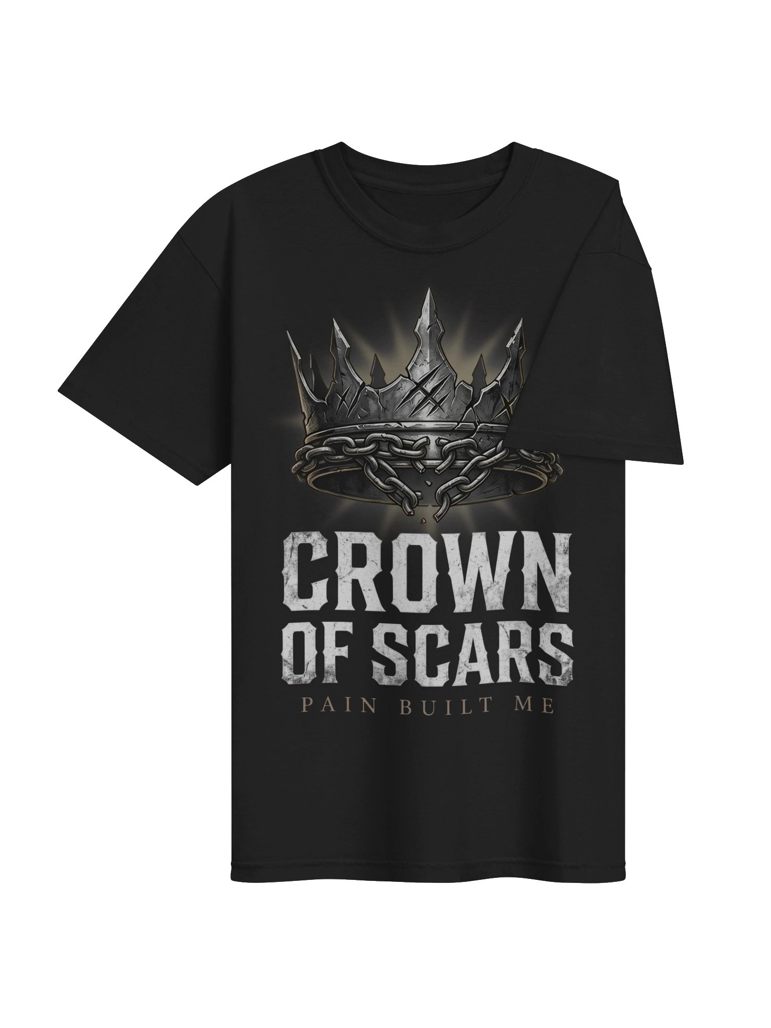 Crown of Scars Tee — Pain Built Me product image (7)